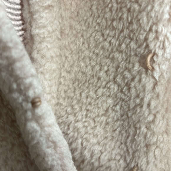 Bagatelle beige teddy cropped jacket SZ S - Picture 6 of 6